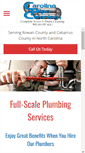 Mobile Screenshot of carolinapipecleaning.com